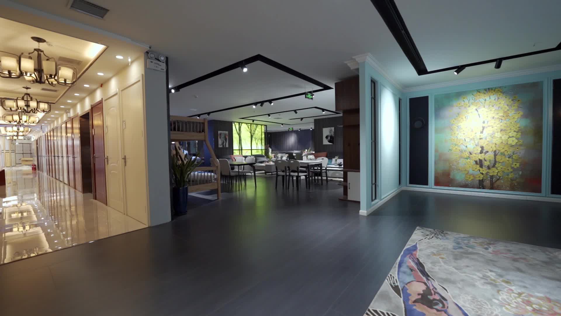 现代家装样板房展示视频的预览图