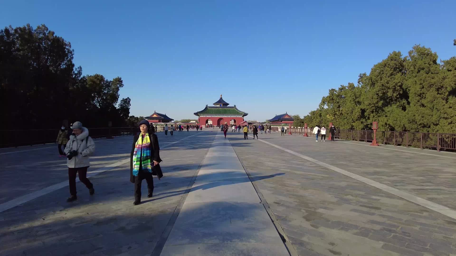 北京天坛公园移动延时视频的预览图
