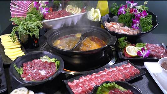 升格美食火锅涮肉视频的预览图