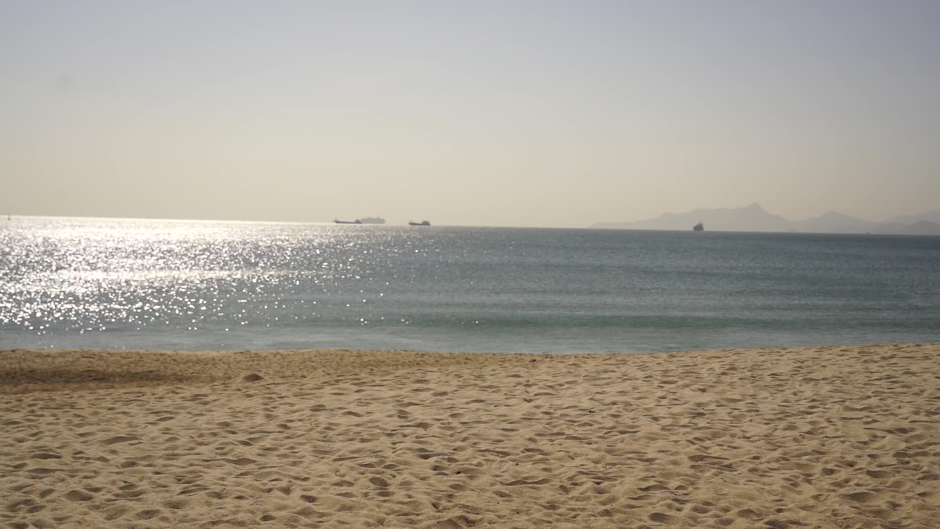 海景海滩海浪视频的预览图