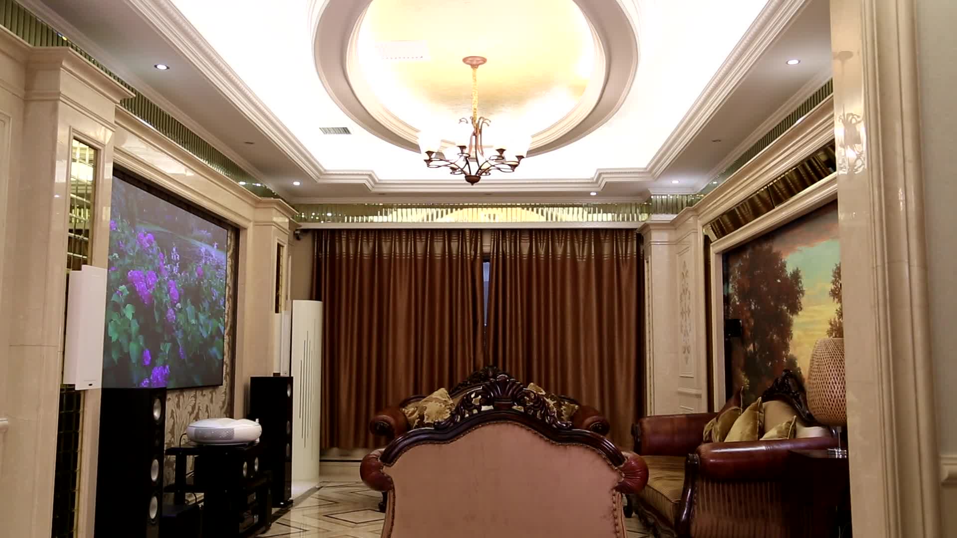 豪华别墅室内环境拍摄视频的预览图