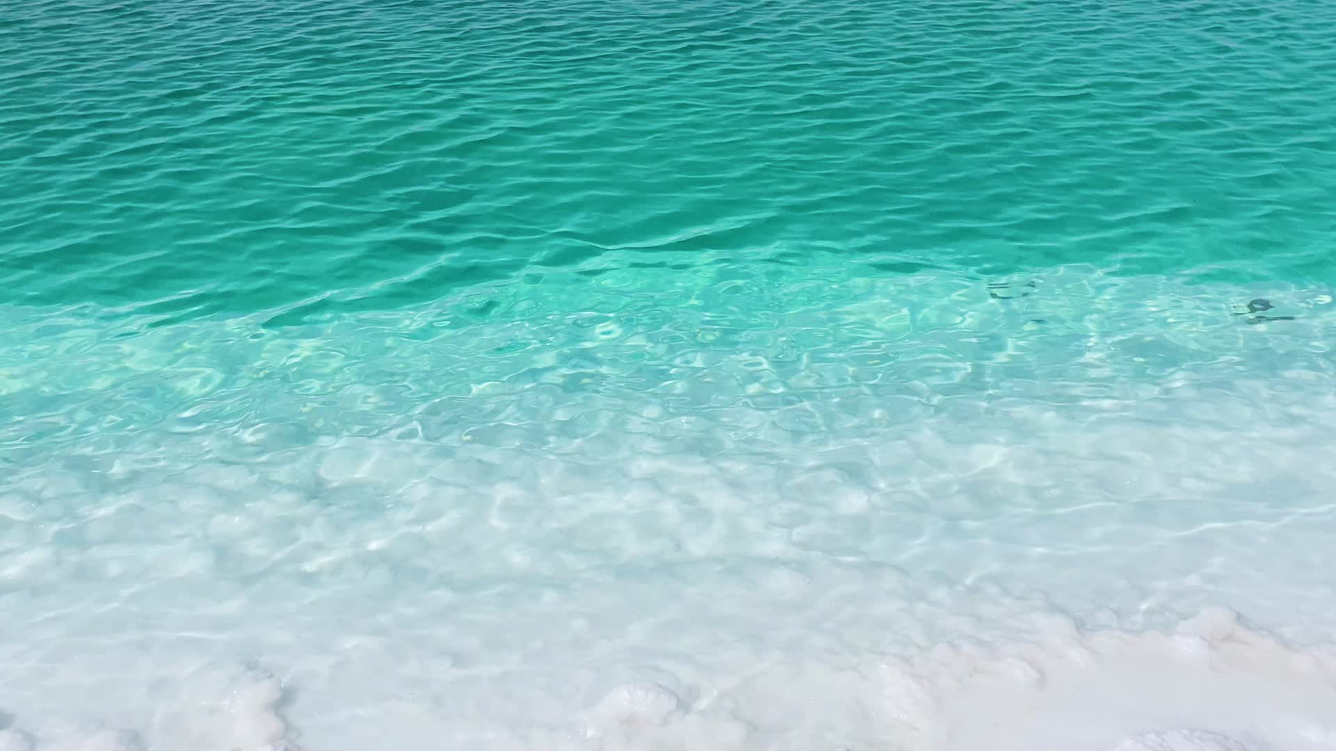 4K翡翠湖湖面波纹视频的预览图