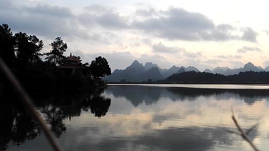 上林县金莲湖延时视频的预览图