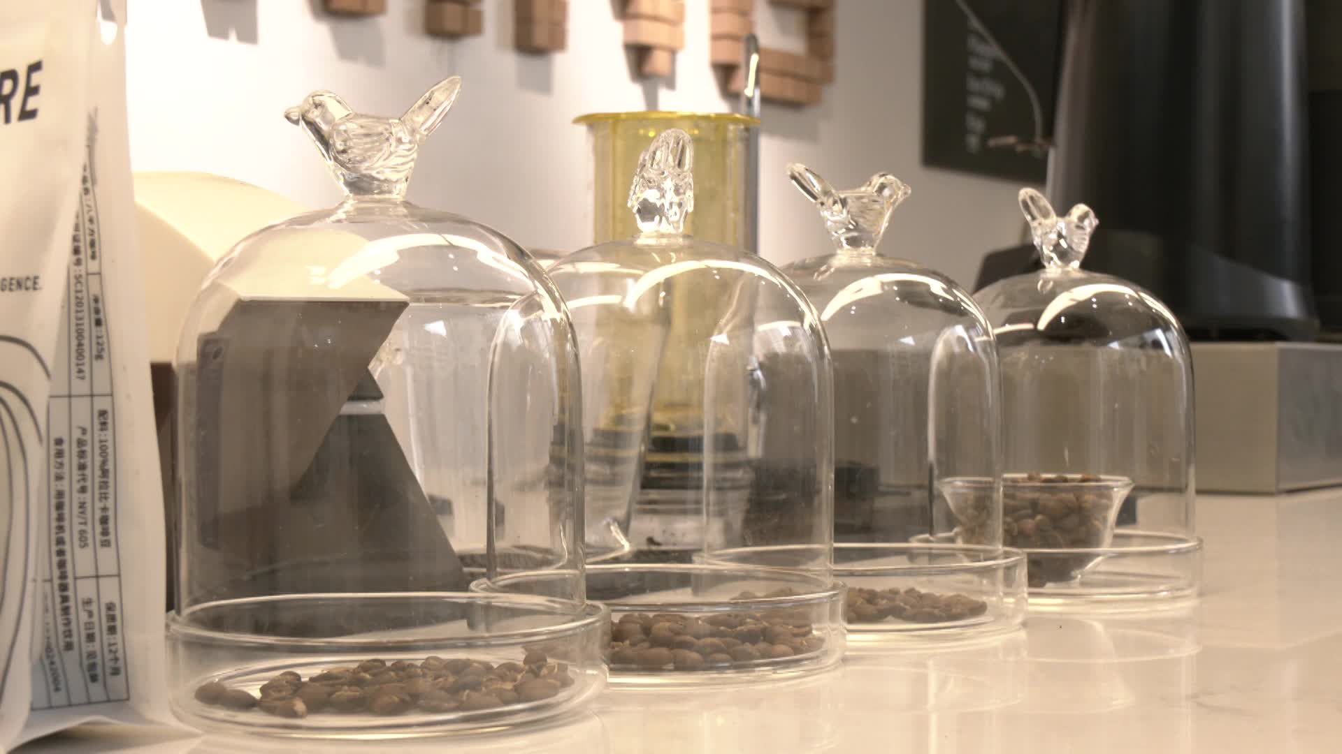 咖啡豆咖啡冲咖啡视频的预览图