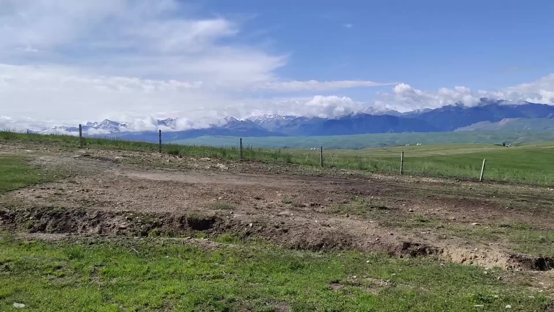 新疆巴音布鲁克草原视频的预览图