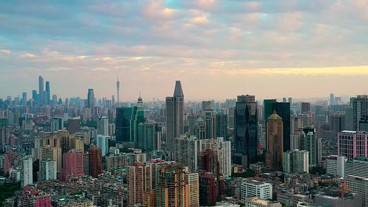 广州小蛮腰航拍广州航拍中国城市空镜头视频的预览图