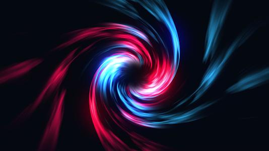 4K涡旋抽象旋涡彩色艺术未知幻境流体流动海眼粒子线条动态背景舞台背景视频背景视频的预览图