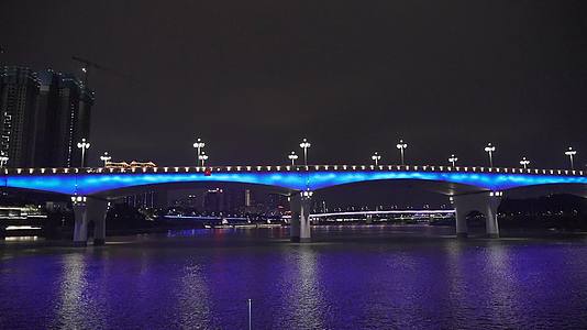 邕江夜景大桥夜景视频的预览图