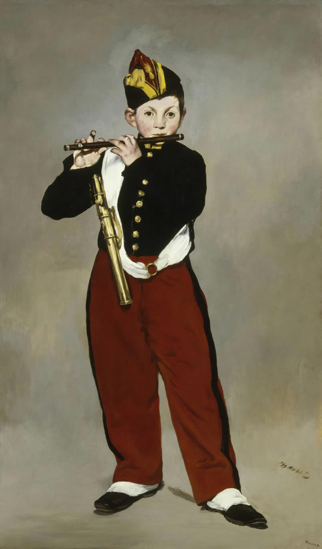 吹笛子的少年爱德华马奈视频的预览图