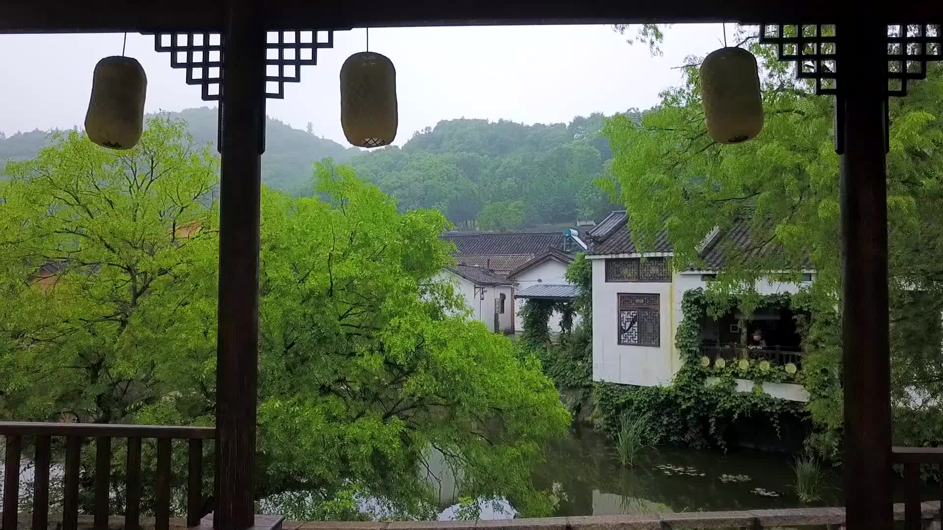 河南新县田铺大塆航拍视频的预览图