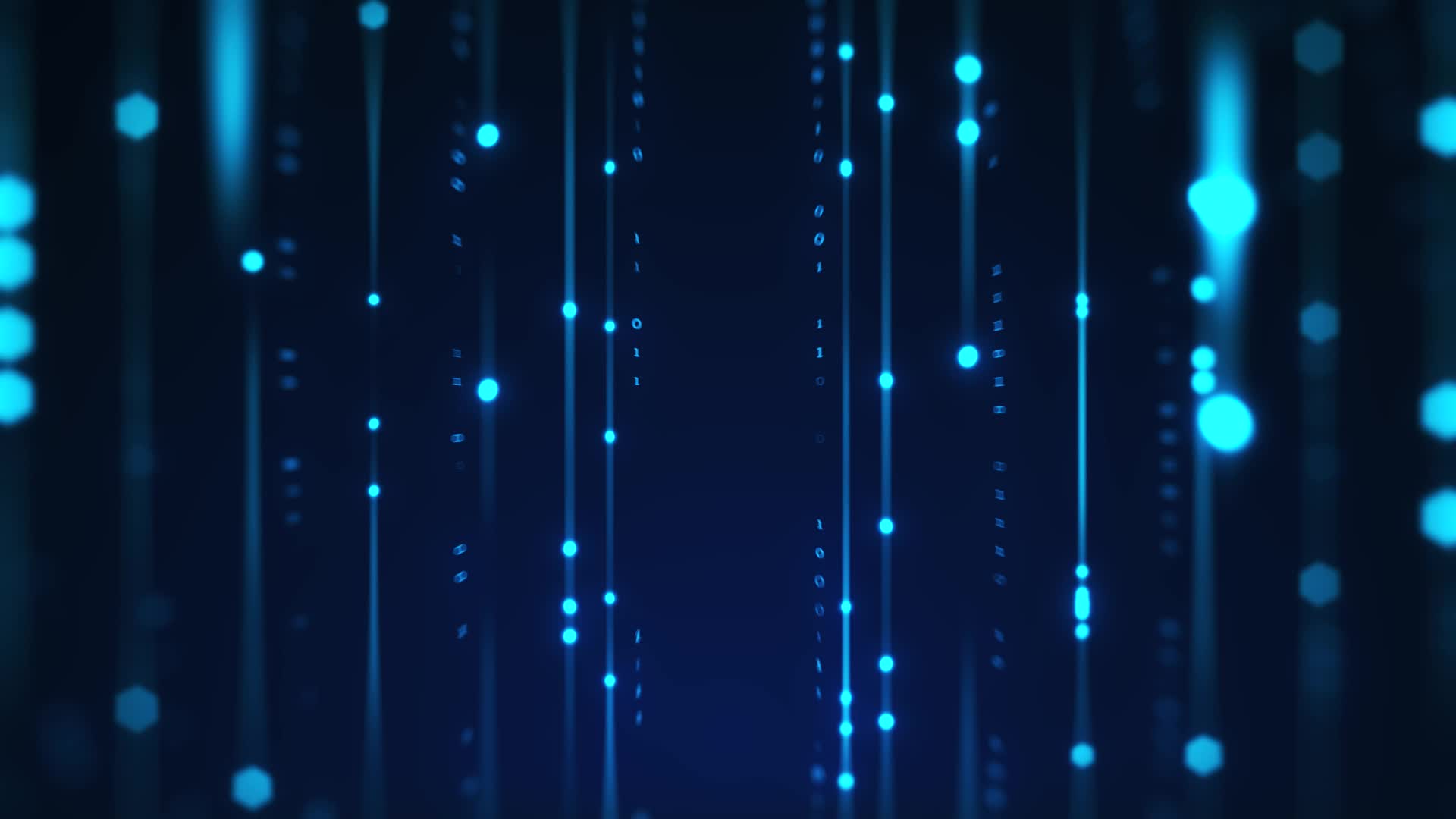 科技感抽象点线粒子背景一组视频的预览图
