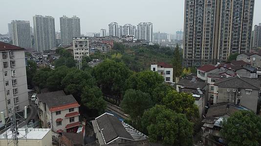 武汉宜昌居住区航拍视频的预览图