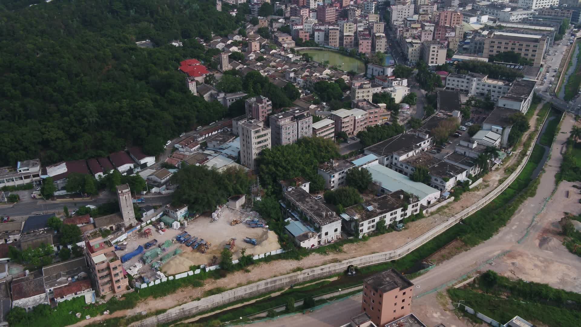 深圳农村生活航拍视频的预览图