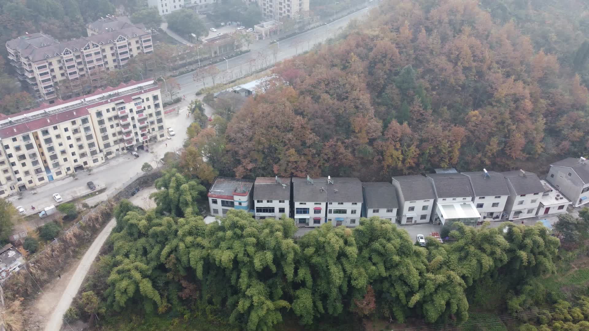 湖北宜昌市点军区农村航拍视频的预览图
