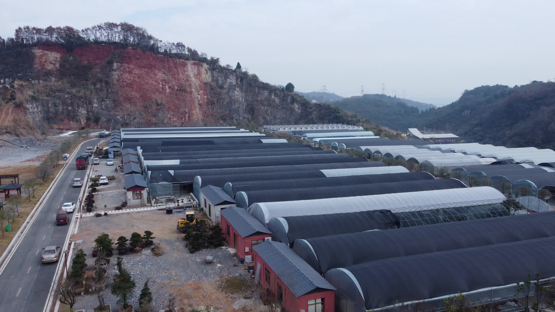 湖北宜昌市工厂航拍视频的预览图