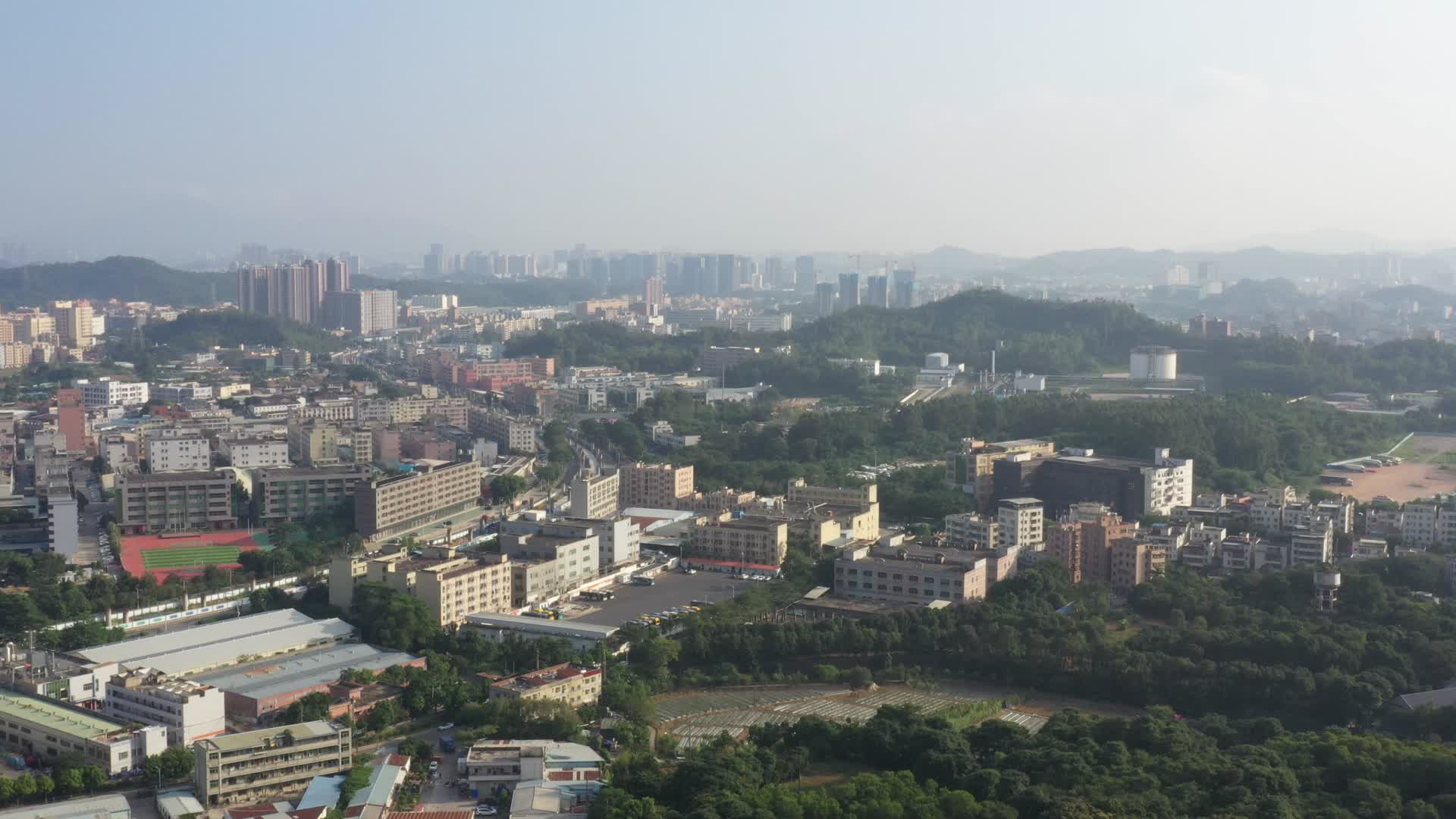 深圳自然风景航拍视频视频的预览图