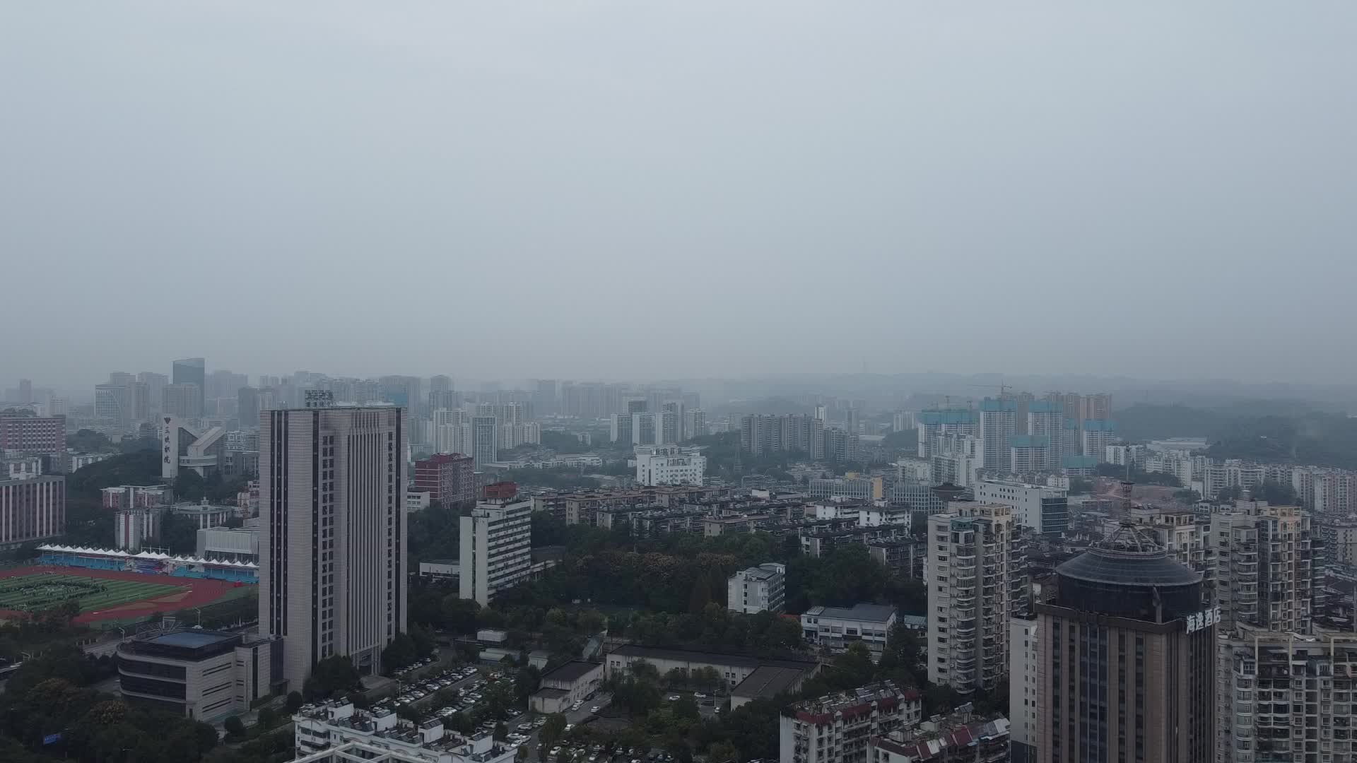 4k湖北宜昌城市航拍视频的预览图
