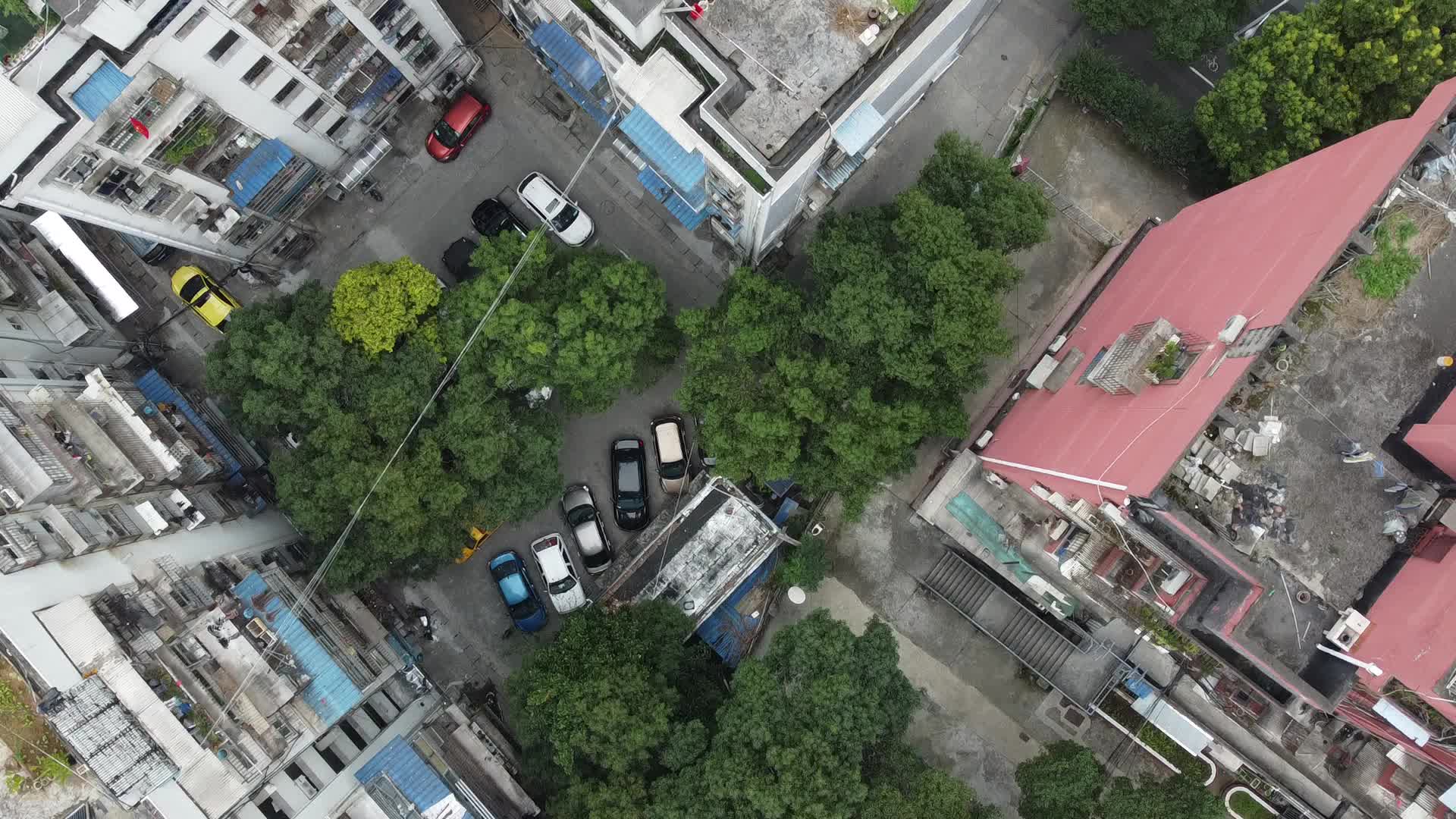 4k湖北宜昌城市居住建筑航拍视频的预览图
