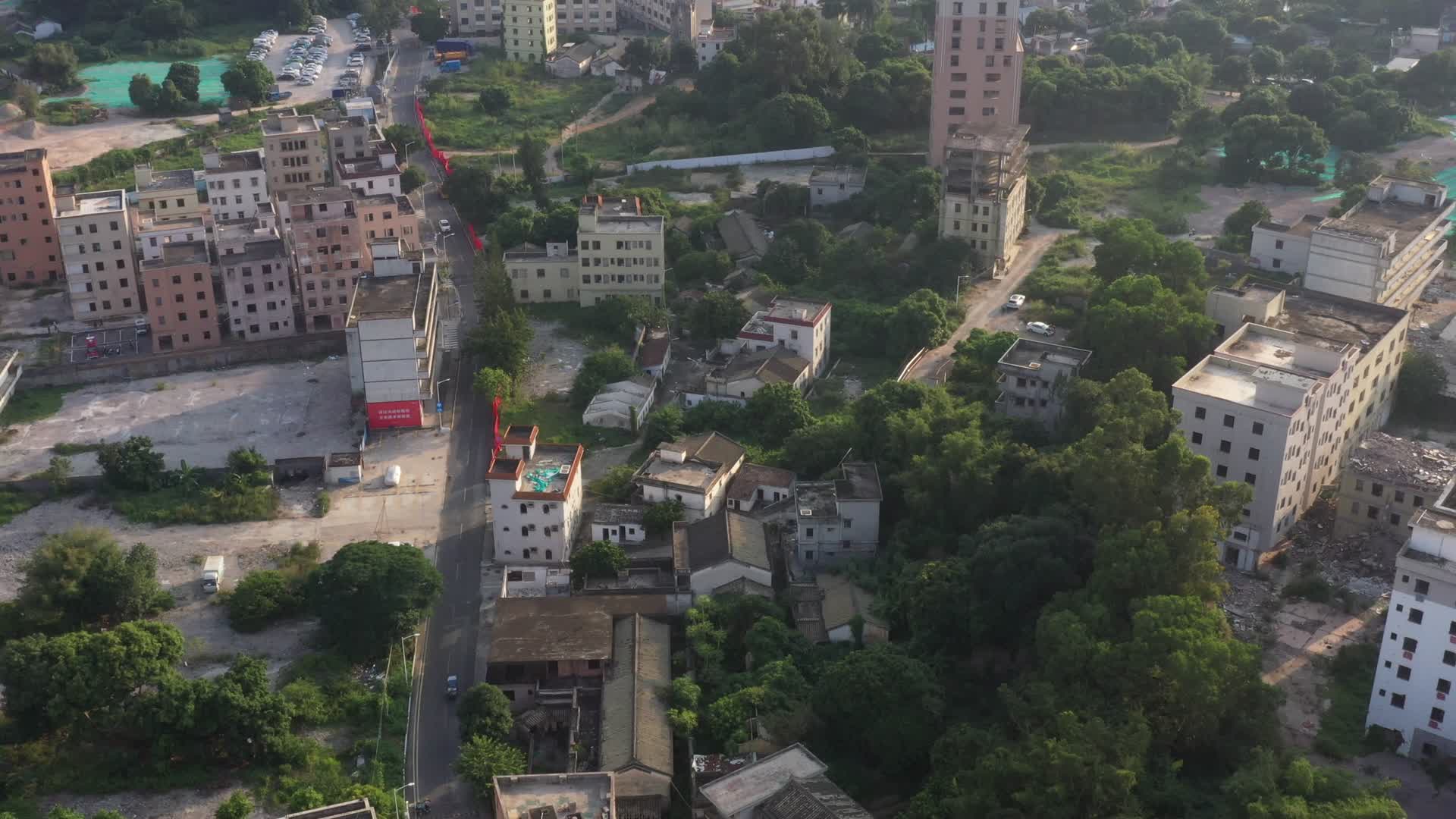 深圳楼房航拍视频视频的预览图