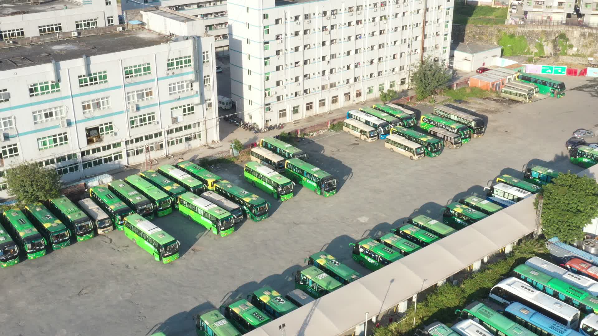 深圳公共交通航拍视频视频的预览图