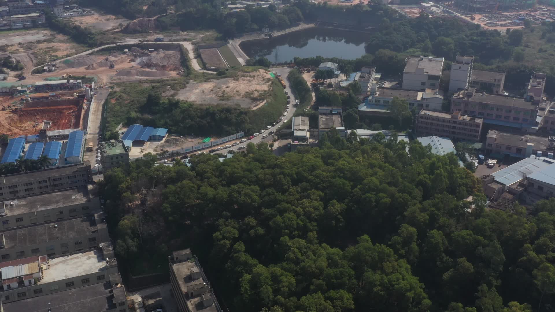 深圳开发区航拍视频视频的预览图
