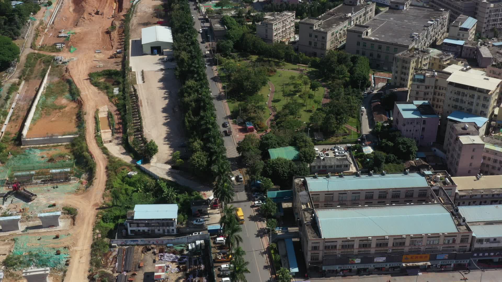 深圳开发区航拍视频视频的预览图