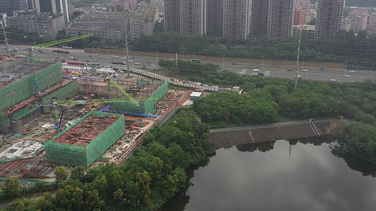 深圳城市建筑航拍视频视频的预览图