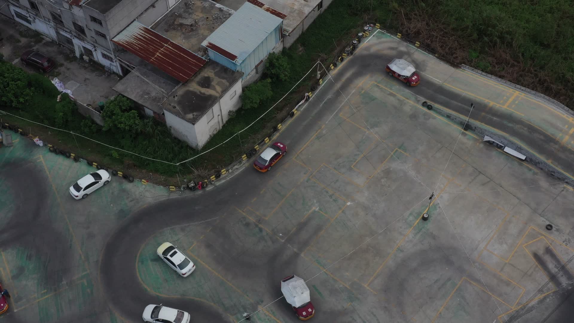 深圳练车场航拍视频视频的预览图