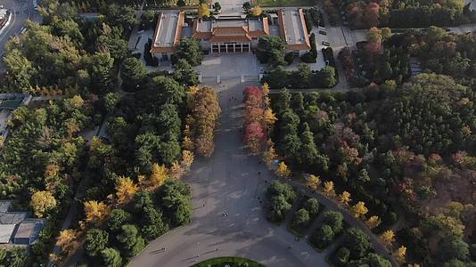 徐州淮海战役纪念馆航拍视频视频的预览图