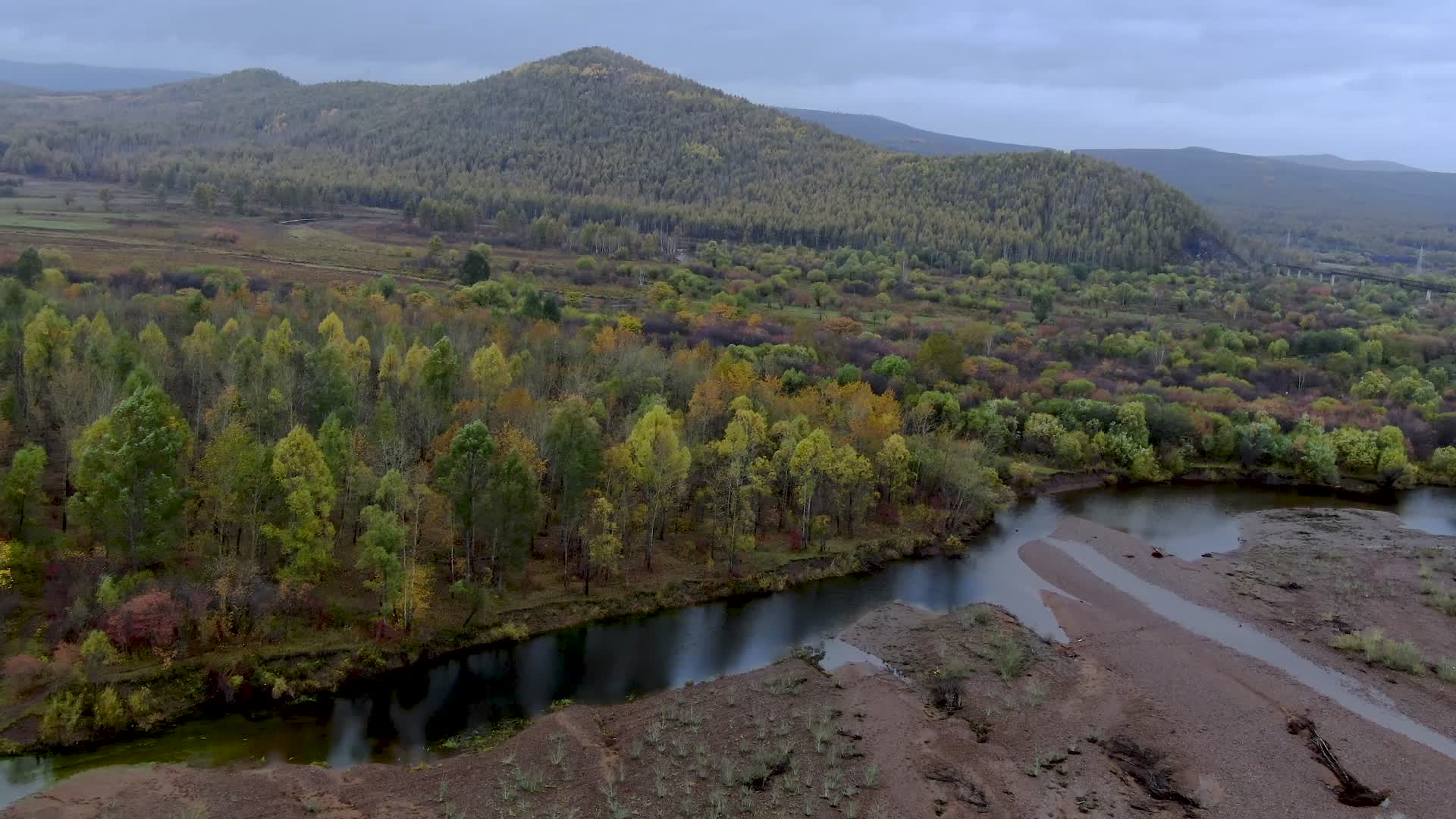 4K航拍根河湿地视频的预览图