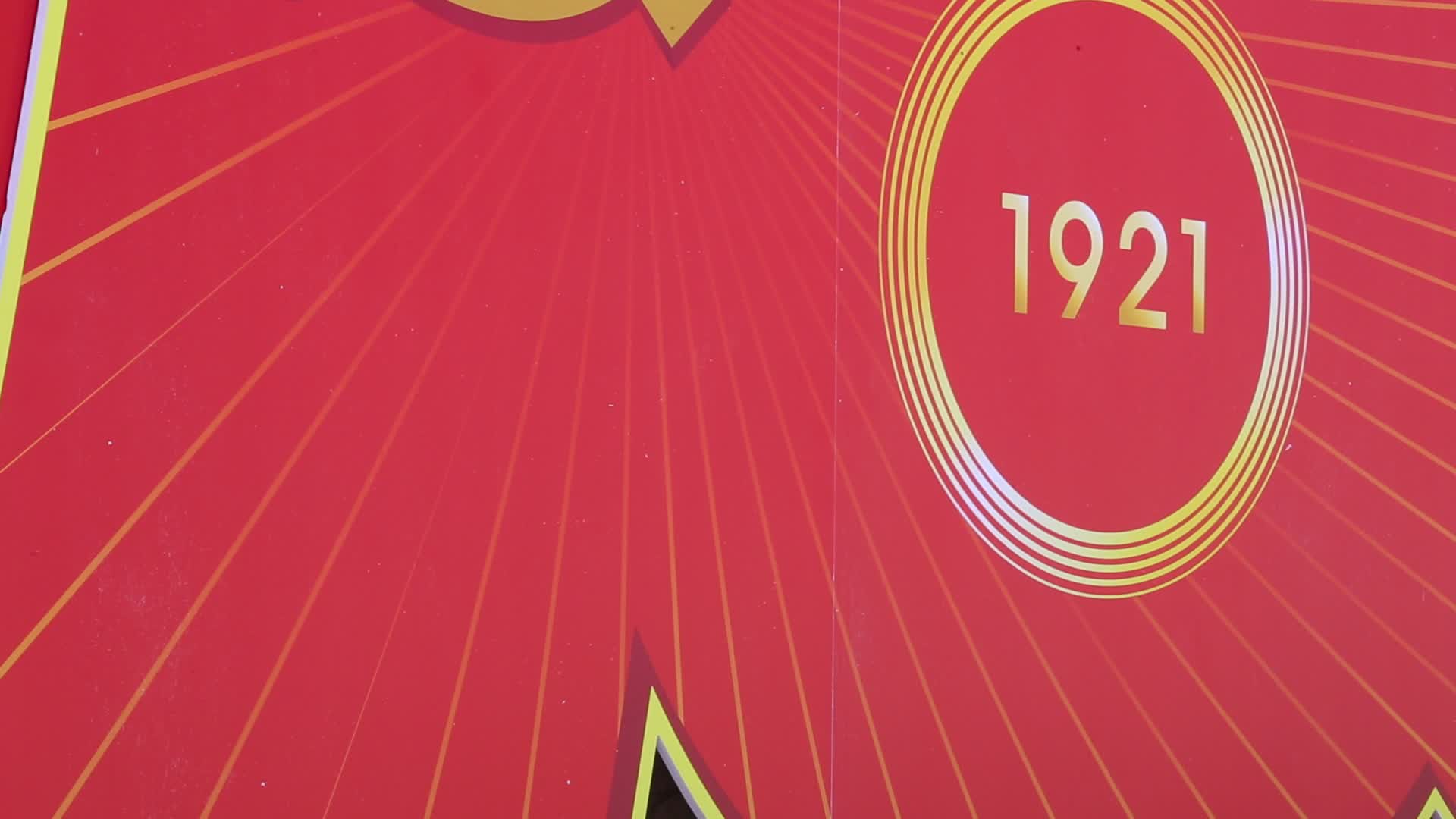 党建牌子建党100周年视频的预览图