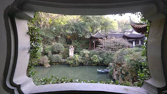 浙江杭州西湖道教宫观黄龙洞4K实拍视频的预览图