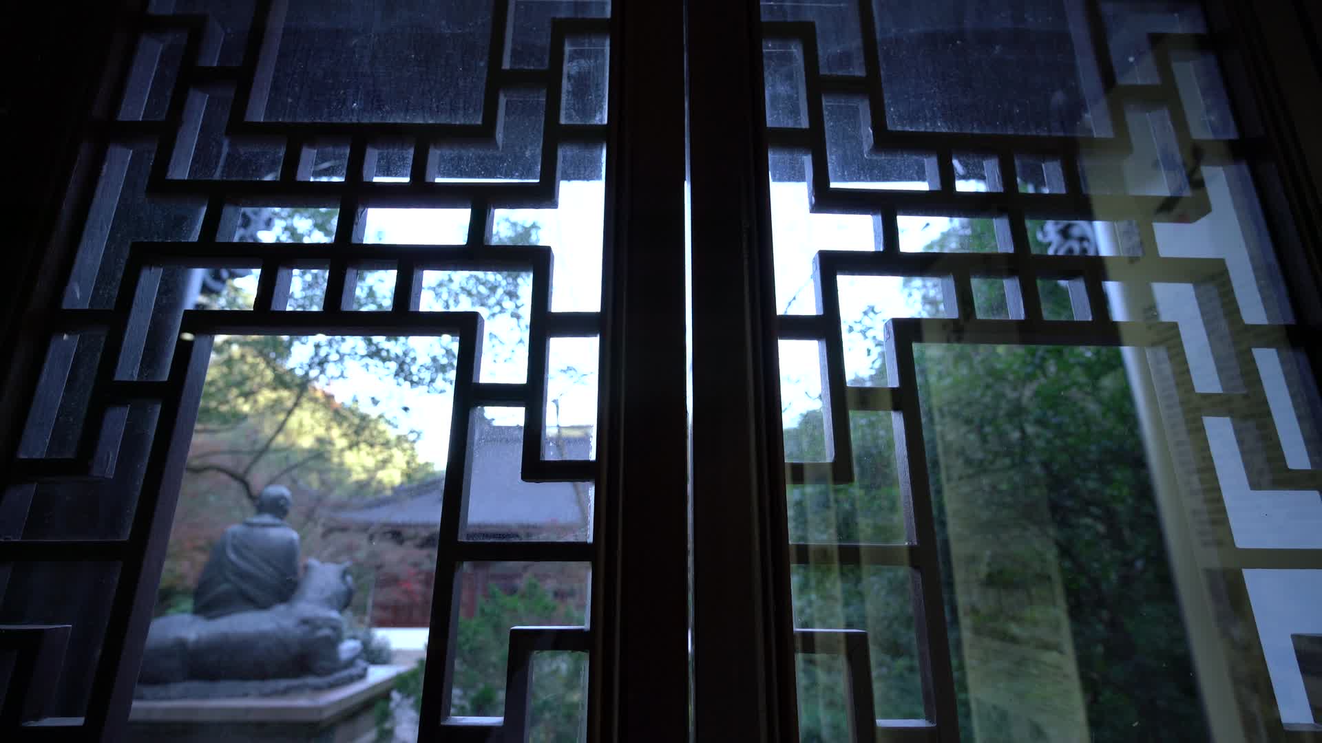 浙江杭州西湖景区理安寺4K视频视频的预览图