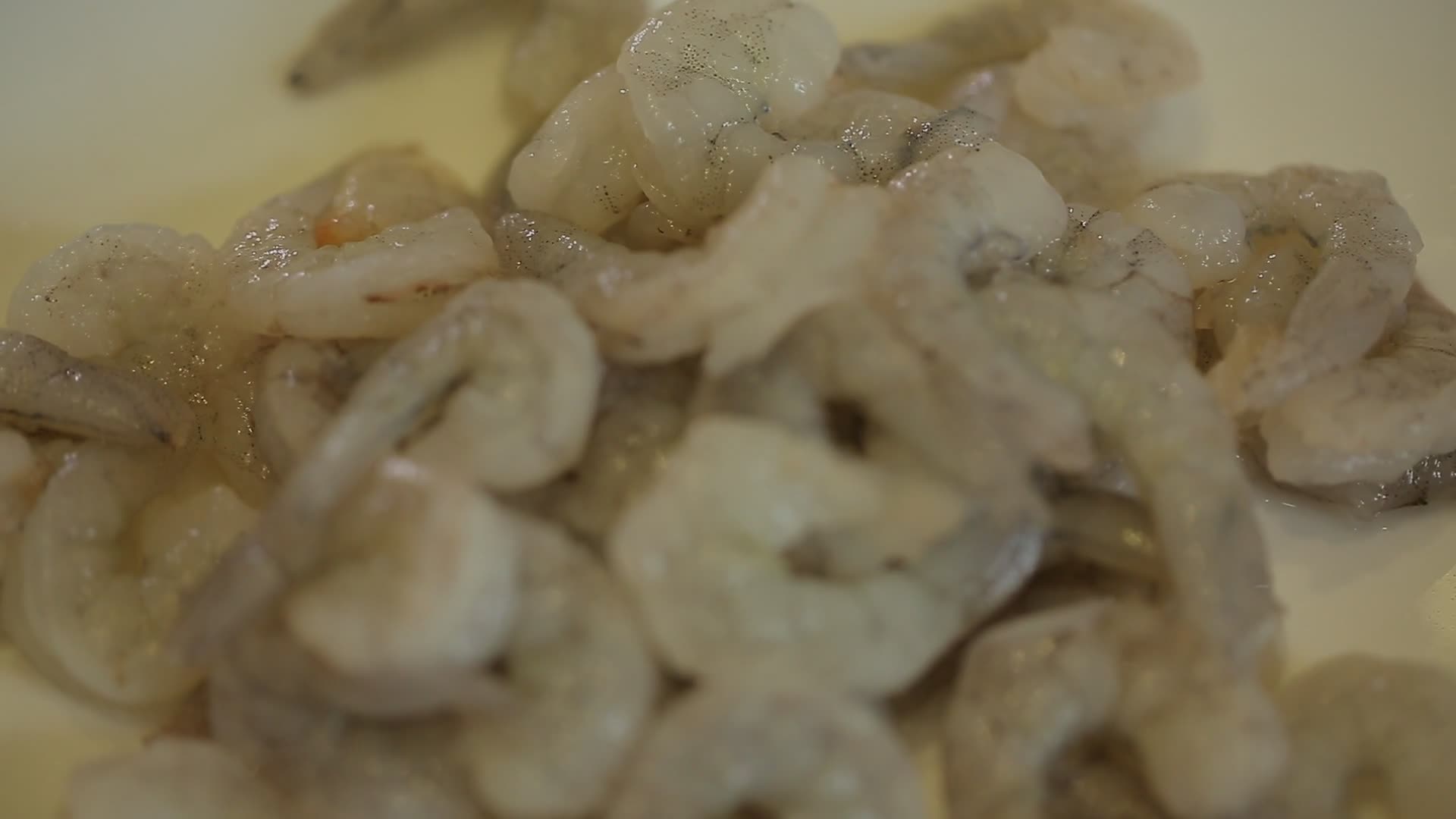 虾仁鲜虾大虾肉视频的预览图