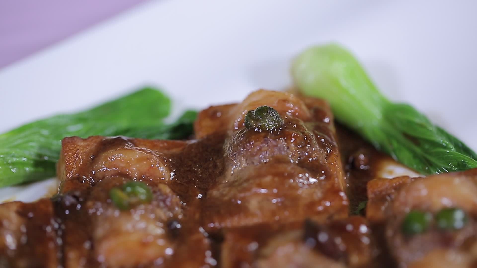 国宴美食豆腐酿肉视频的预览图