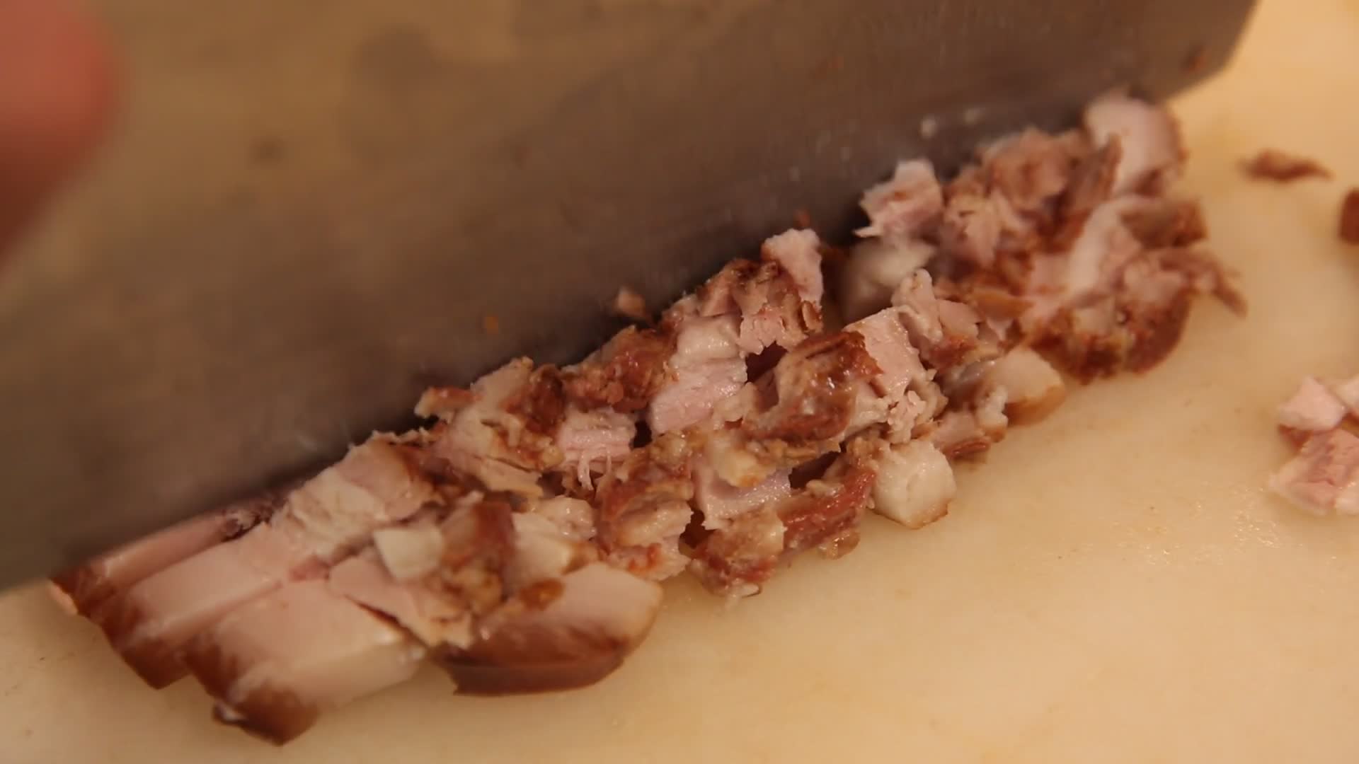 烧肉卤肉叉烧肉快视频的预览图