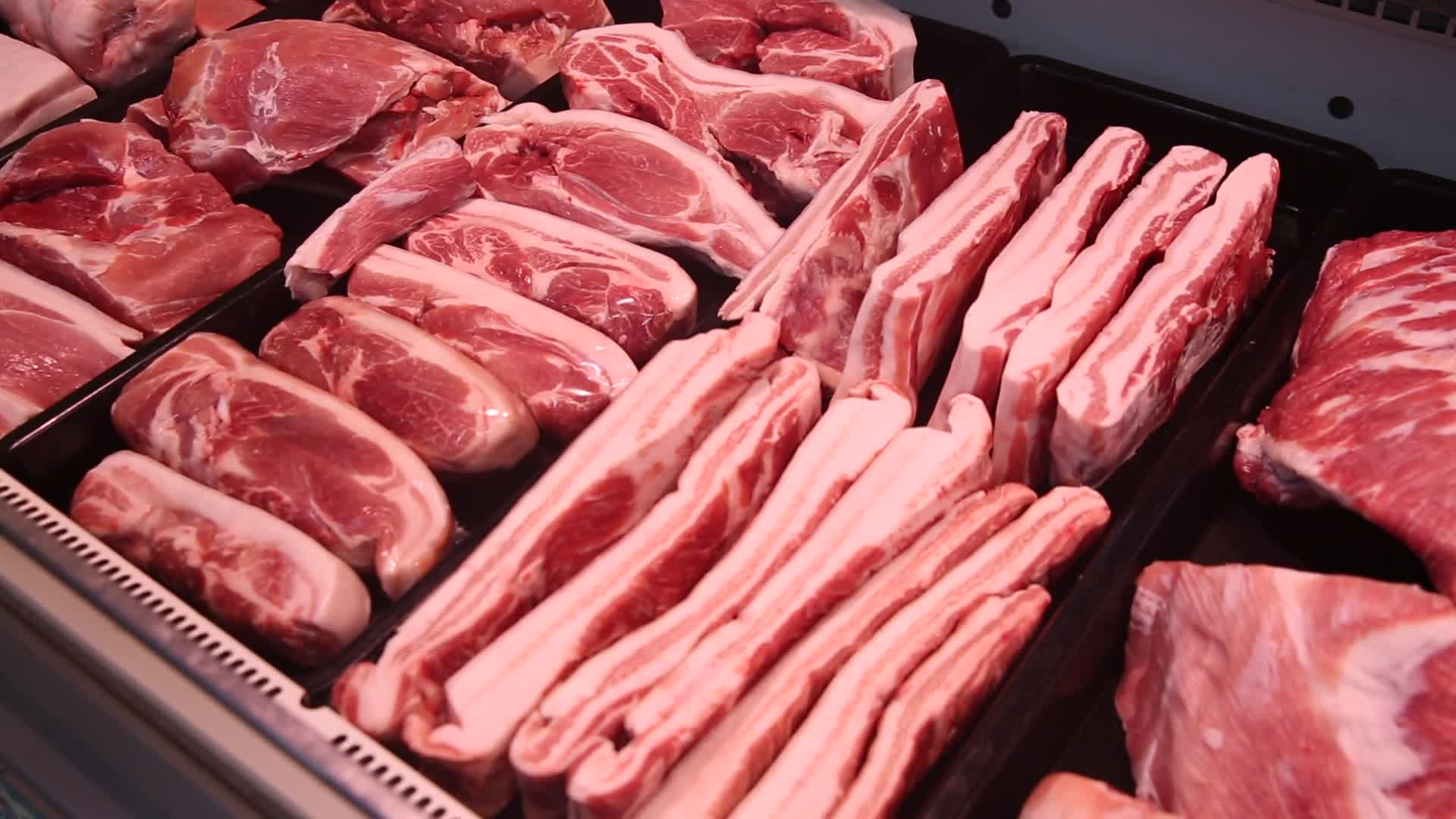 超市买猪肉视频的预览图