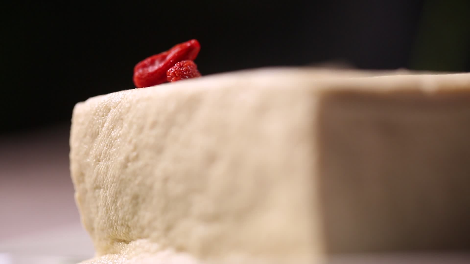 豆制品日本豆腐嫩豆腐视频的预览图