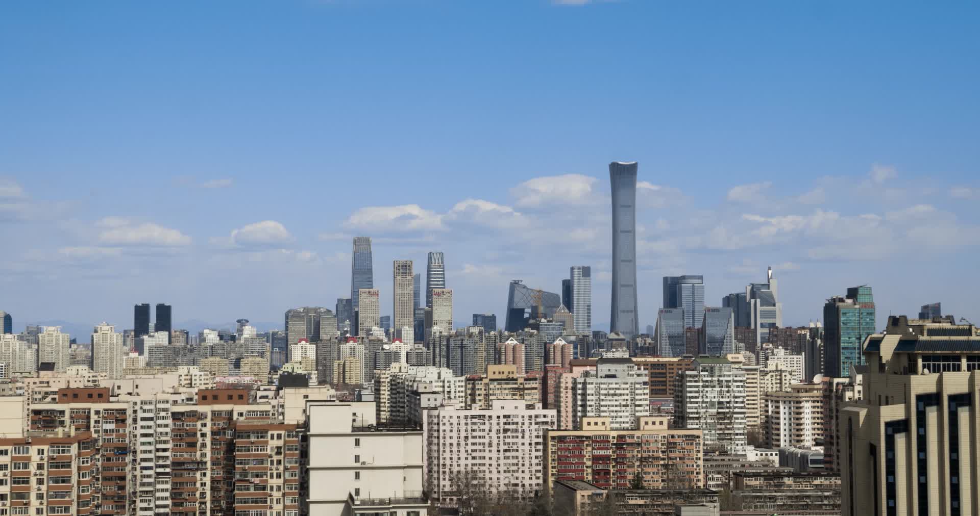 北京市中心白云悠悠视频的预览图