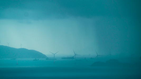 珠海风力发电云雾视频的预览图