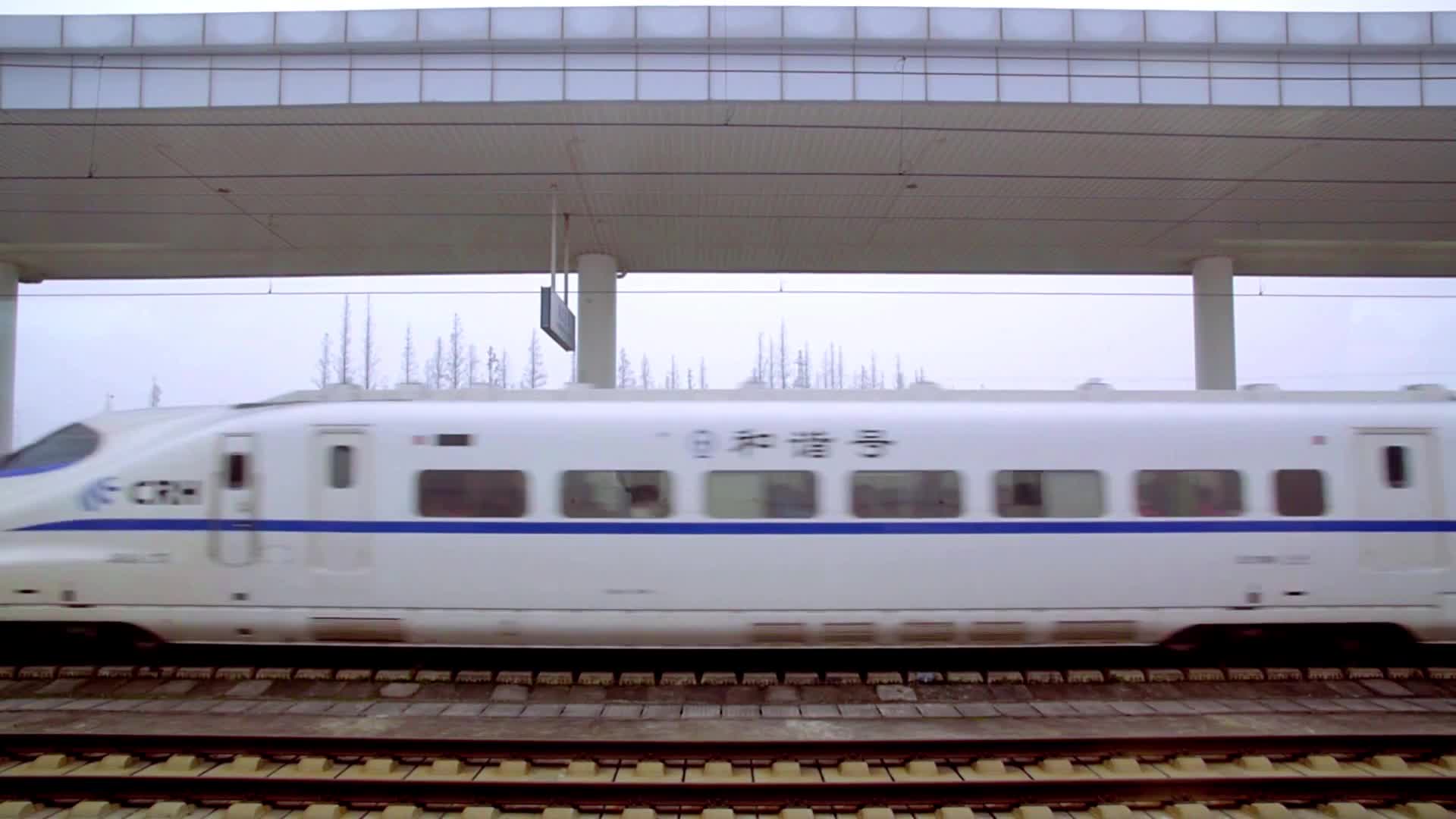 高清城市视频都市上海城市建筑航道轮船车流人流视频的预览图