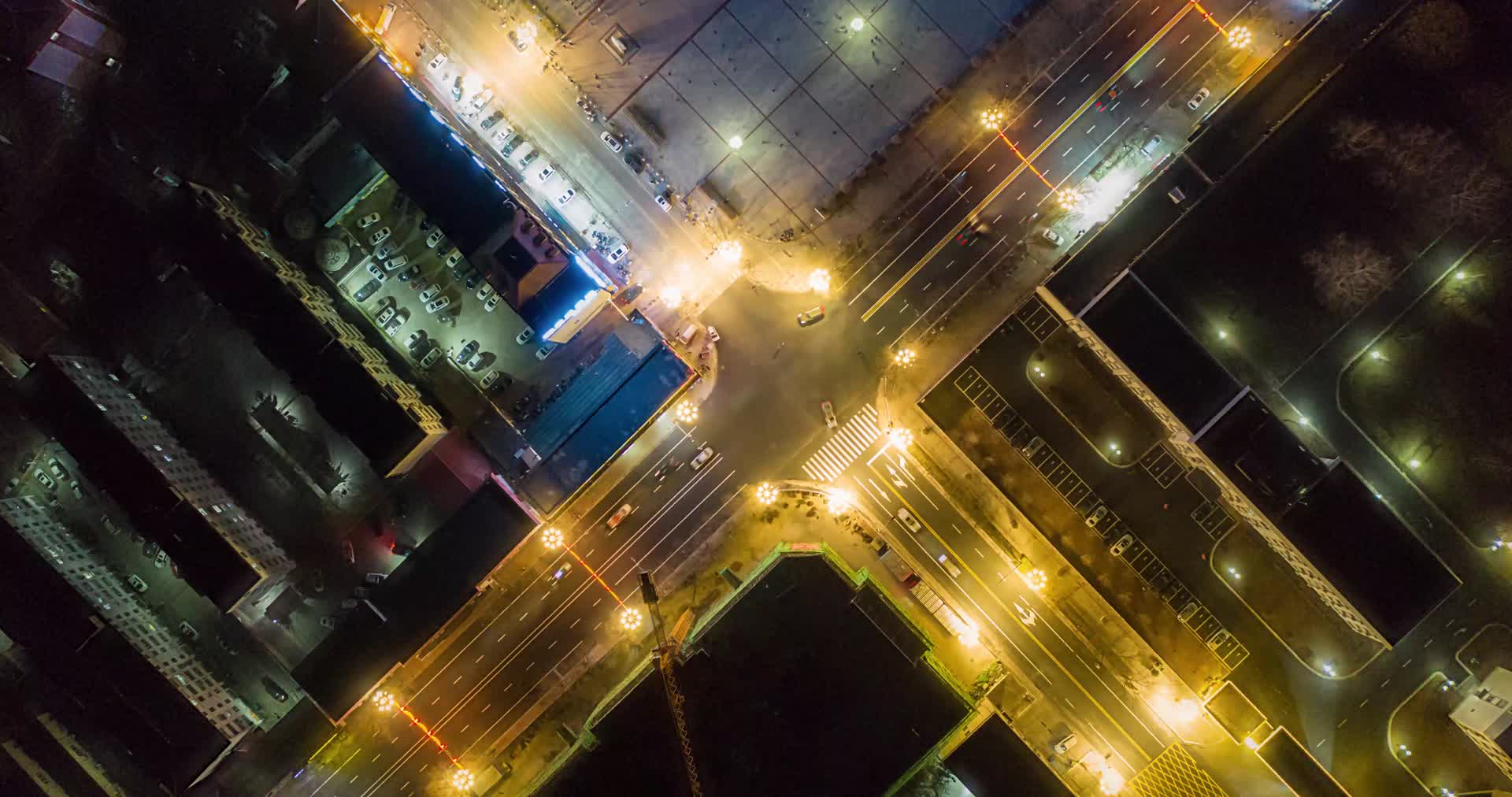城市夜景延时摄影视频的预览图
