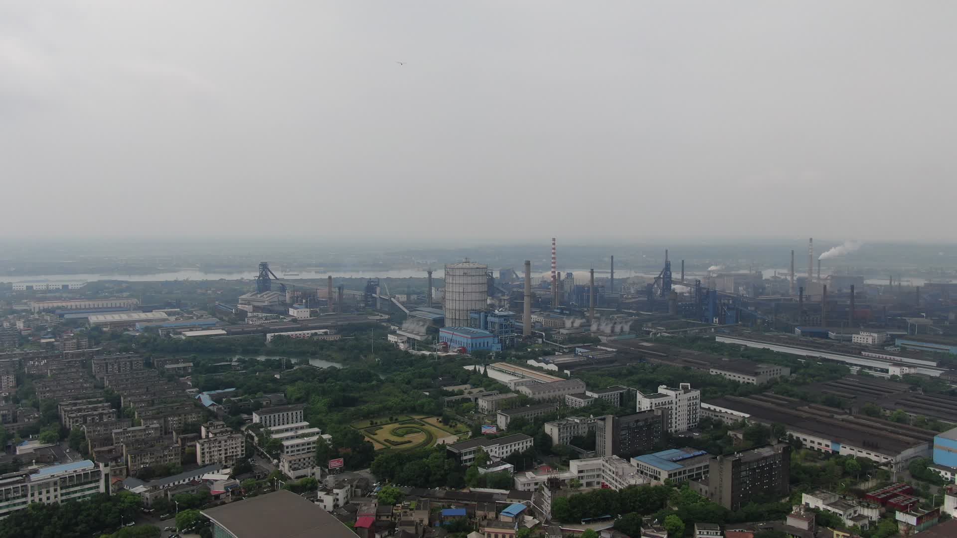 湖南湘潭钢厂工业生产视频的预览图