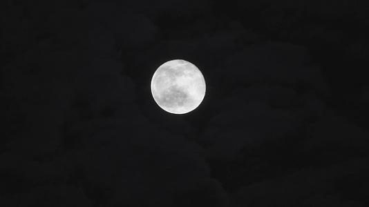 月亮穿云而过视频的预览图