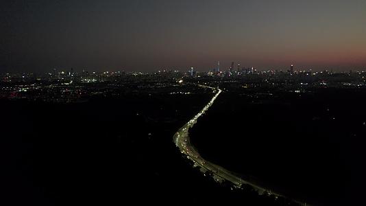2022广州天河火炉山华南快速干线珠江新城视频的预览图
