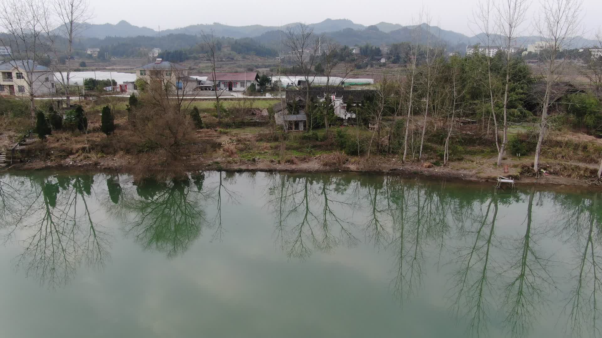 湖南黔阳古城4A景区航拍视频的预览图