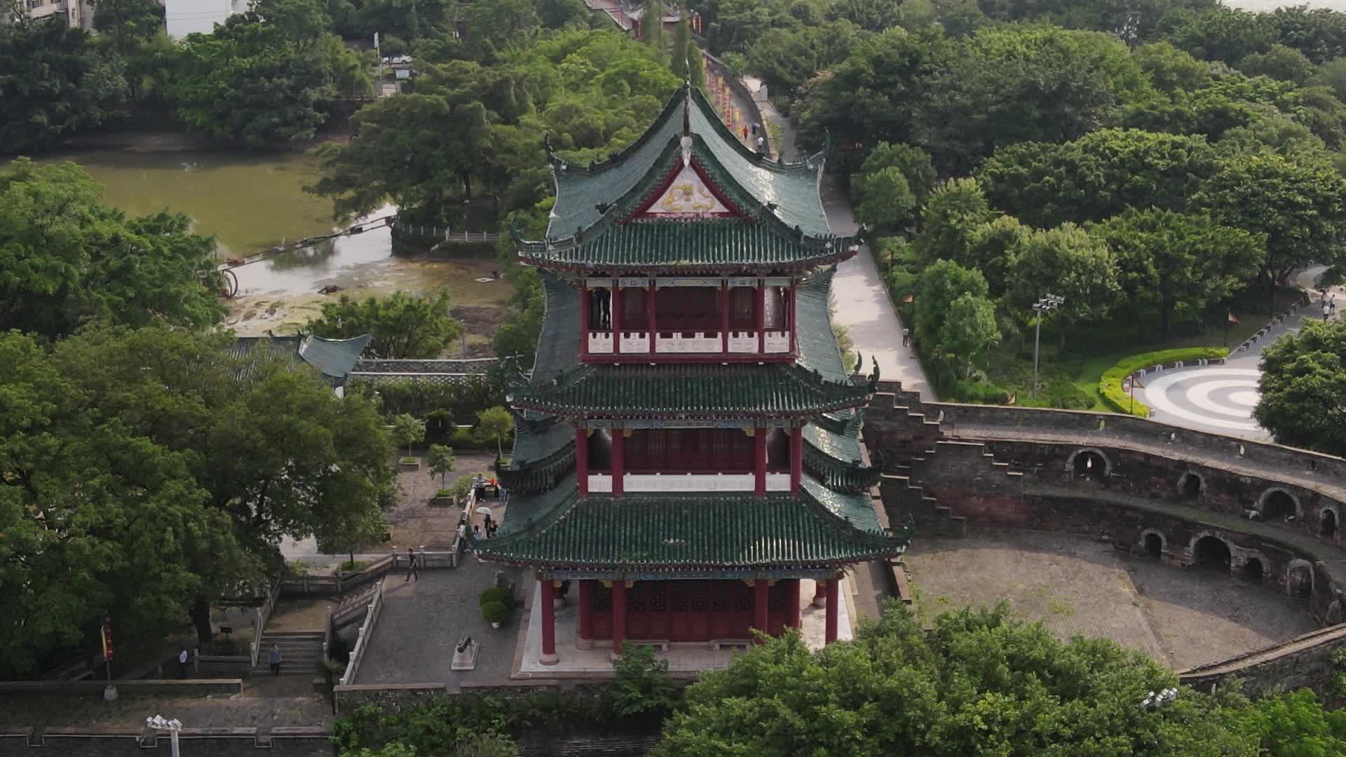 江西赣州八镜台4A景区竖屏视频的预览图