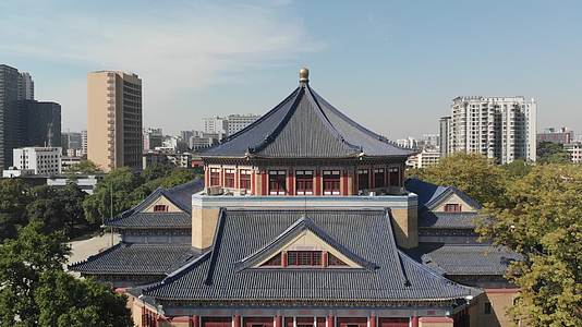 中山纪念堂广州历史著名建筑视频的预览图