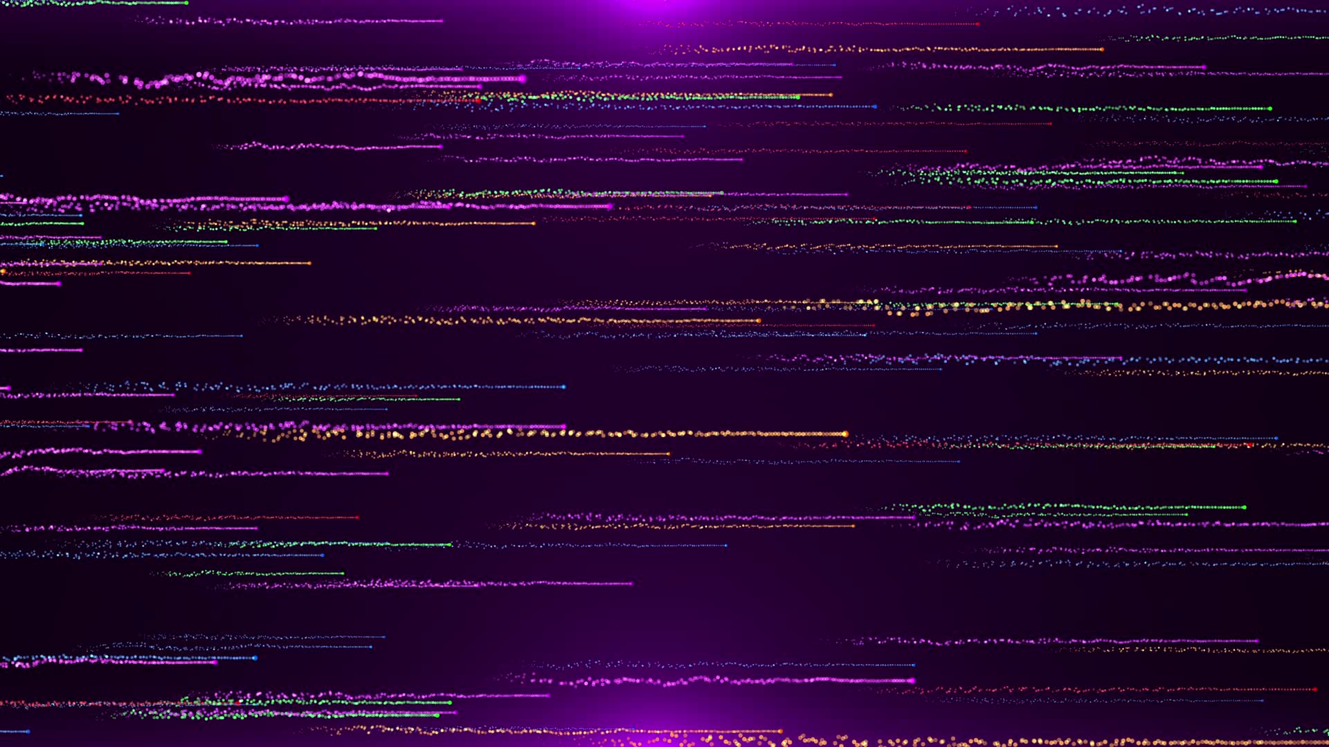4K粉紫色粒子横向穿梭循环视频3视频的预览图