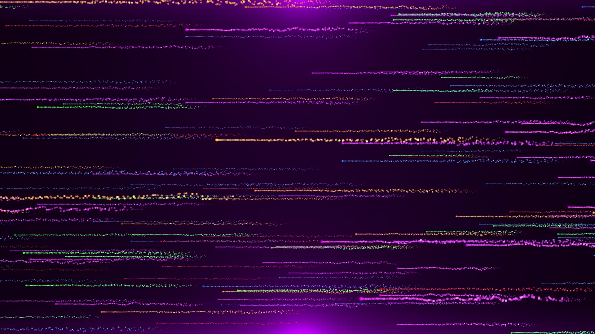 4K粉紫色粒子横向穿梭循环视频2视频的预览图